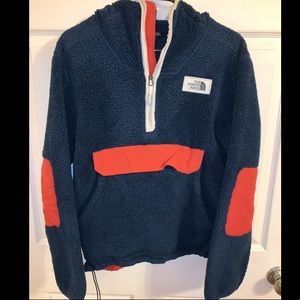 The North Face cozy half-zip hoodie